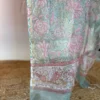 Peach set with kota dupatta