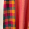 Double Shade Madras Checked Kurta Set