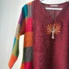 Deep Maroon Madras Checked Kurta Set