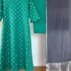 Turquoise Chanderi Set