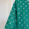 Turquoise Chanderi Set