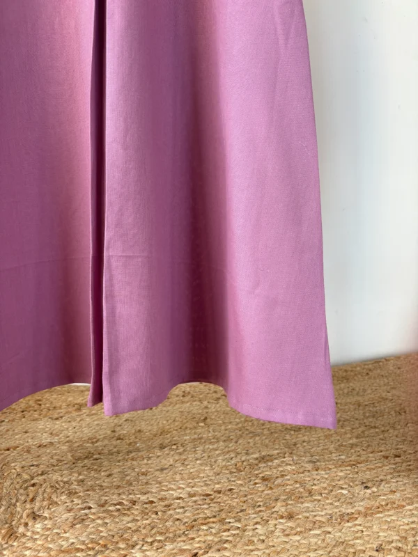 Lavender Mauve set with kota dupatta