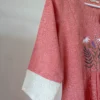 Salmon-Peach Embroidered Co-ord Set