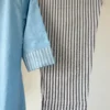 Powder Blue Chanderi Kurta Set