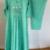 Sea Foam Green Embroidered Set