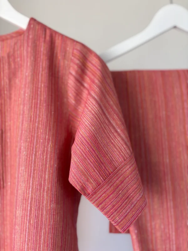 Pink Multi Stripes Co-ord Set