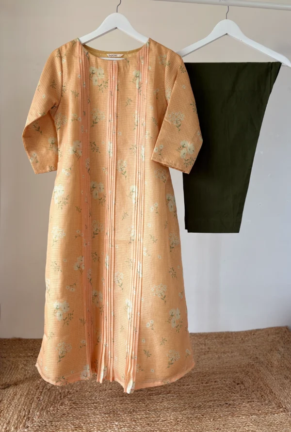 Semi Kota Kurta Set