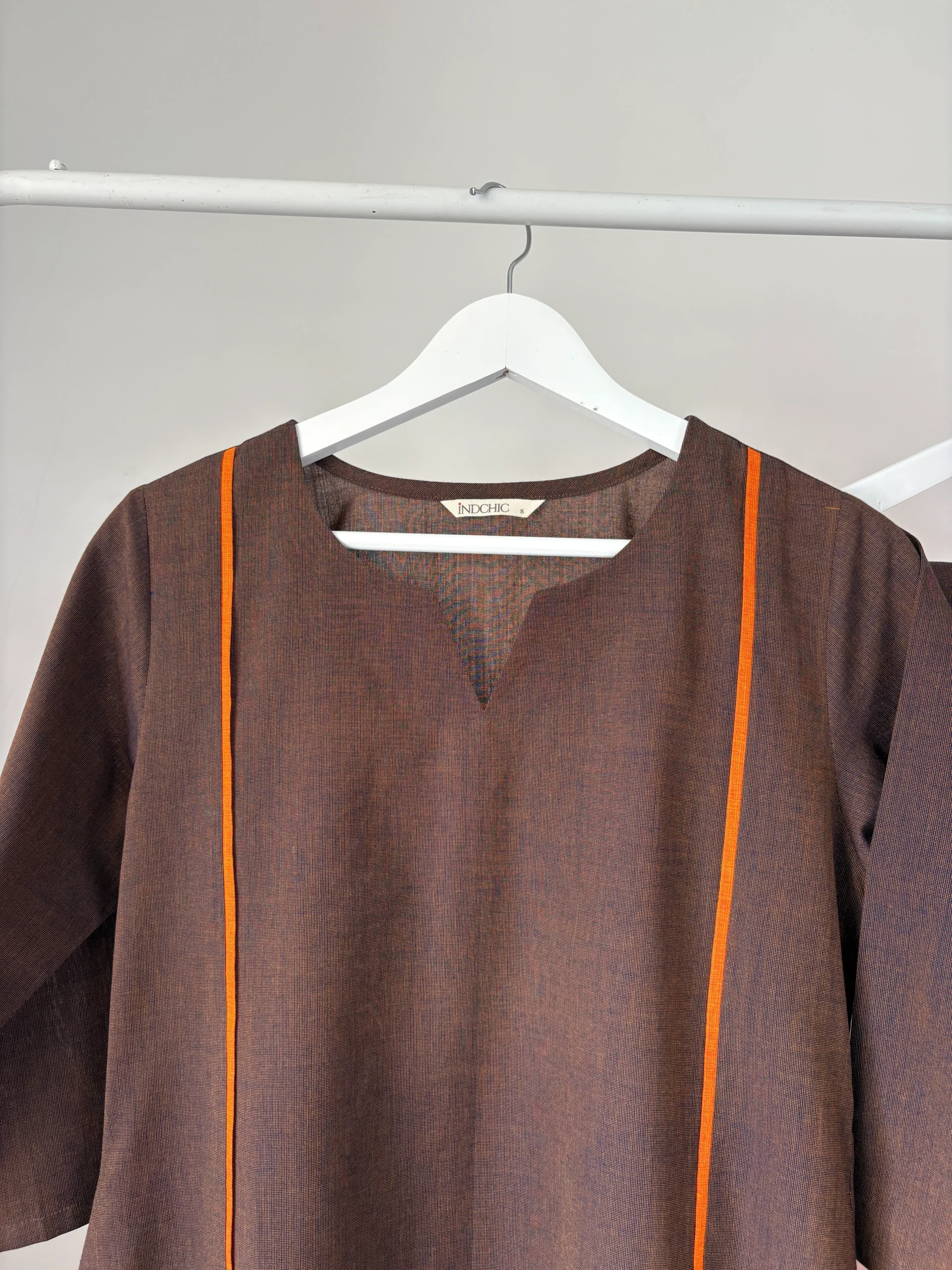 Double shade Deep Brown-Orange Set