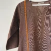 Double shade Deep Brown-Orange Set