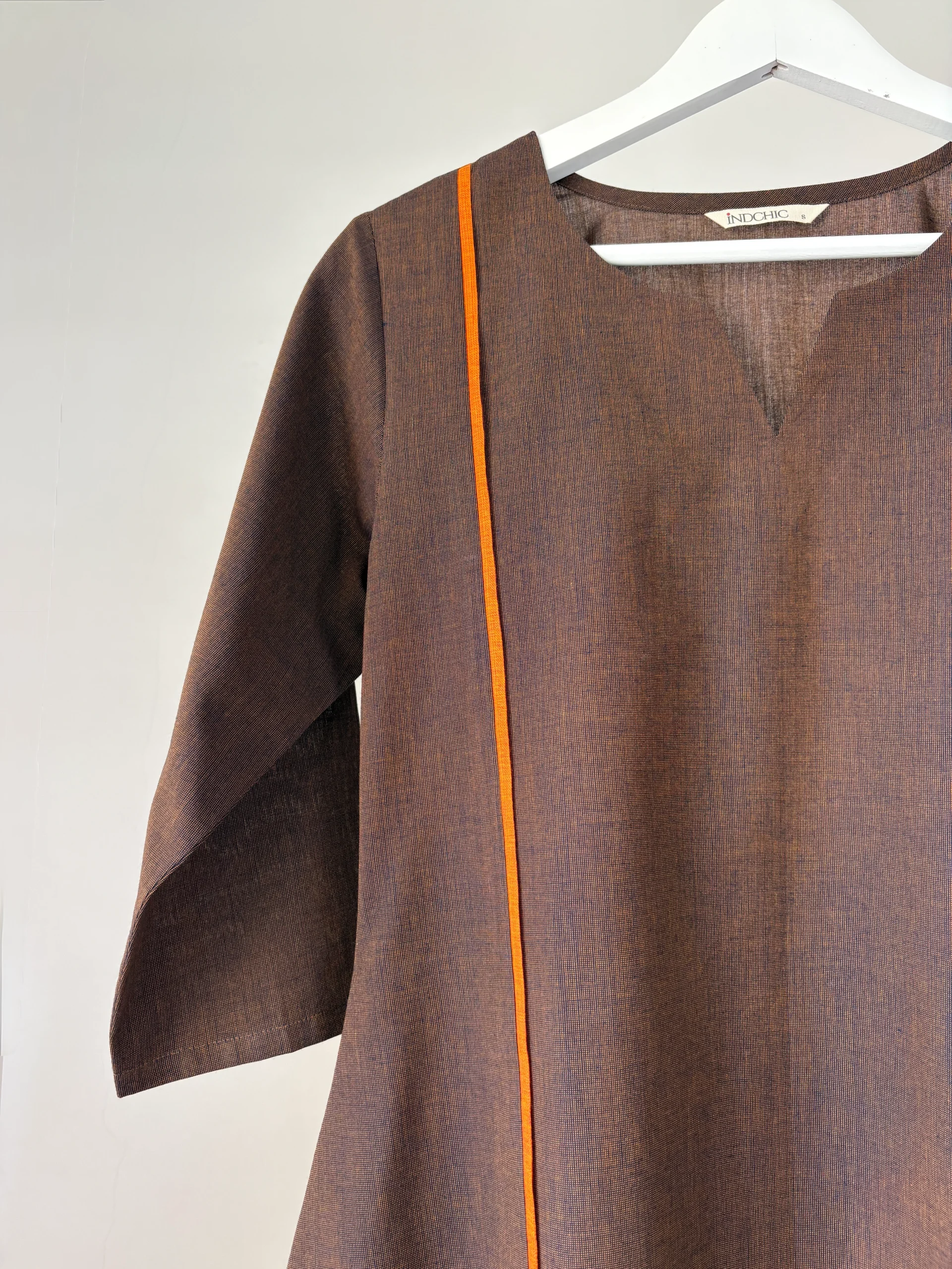 Double shade Deep Brown-Orange Set