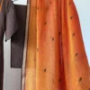 Double shade Deep Brown-Orange Set