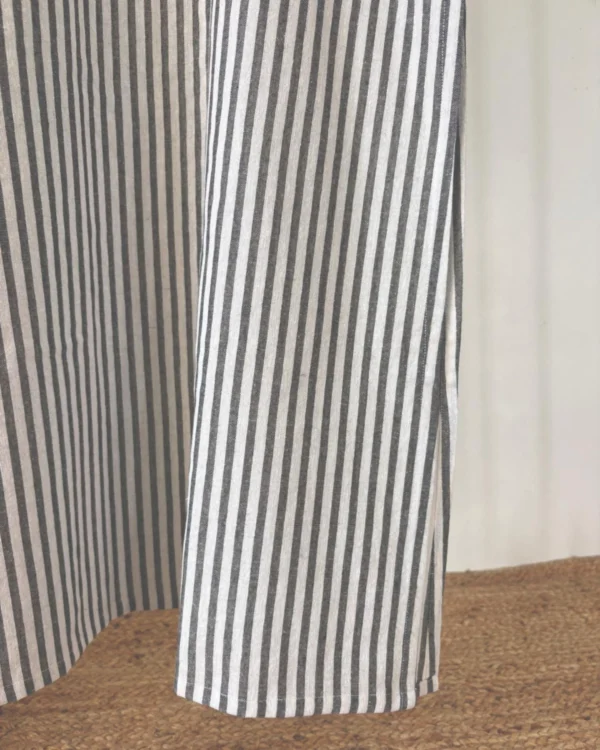 Grey Striped Co-ord Set