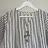Grey Striped Co-ord Set