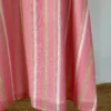 Pink-Beige Striped Kurta Set