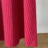 Red woven Kurta Set