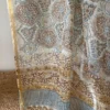Umber Brown Kurta Set with Kota Dupatta