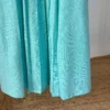 Pastel blue checked kurta set