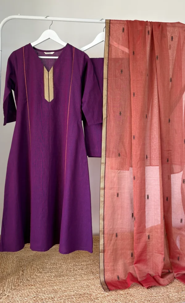 Double shade Plum-Violet & Watermelon Pink Set
